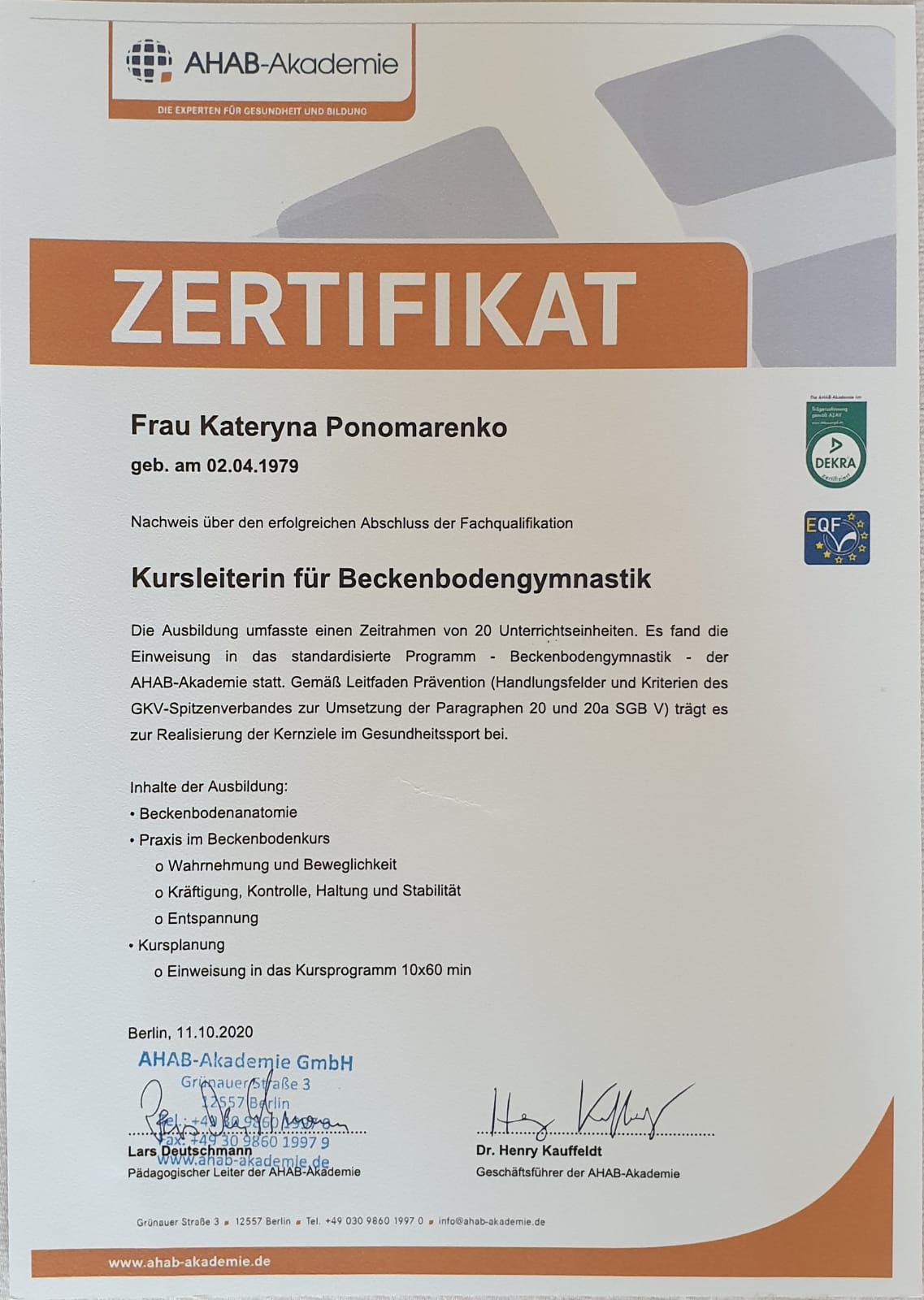 Physiotherapie Heinsberg